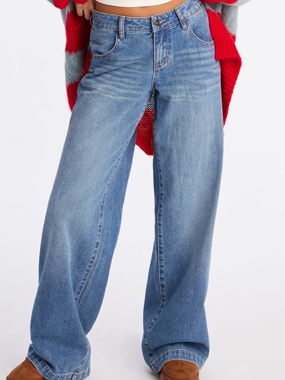 Low rise jeans